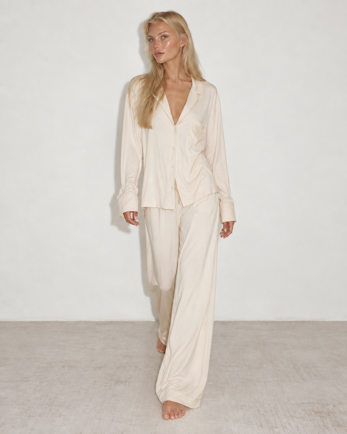 Staying Classic Modal Pyjama Set