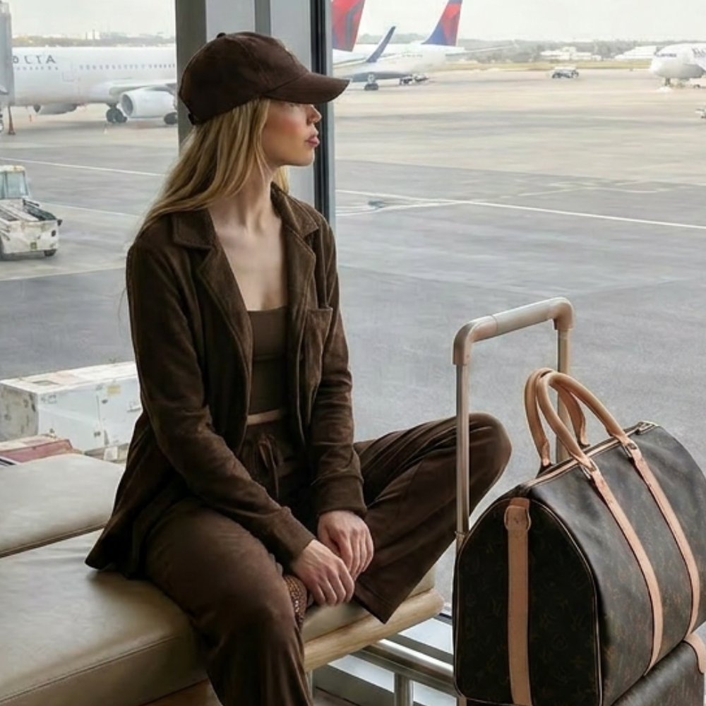 Towelling Travel Trousers