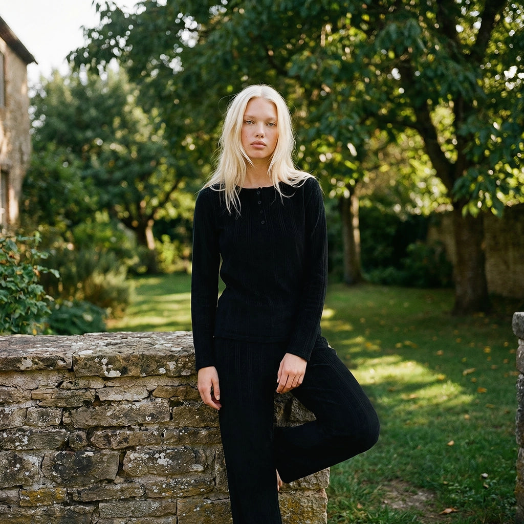 Chic and Cosy Pointelle Set