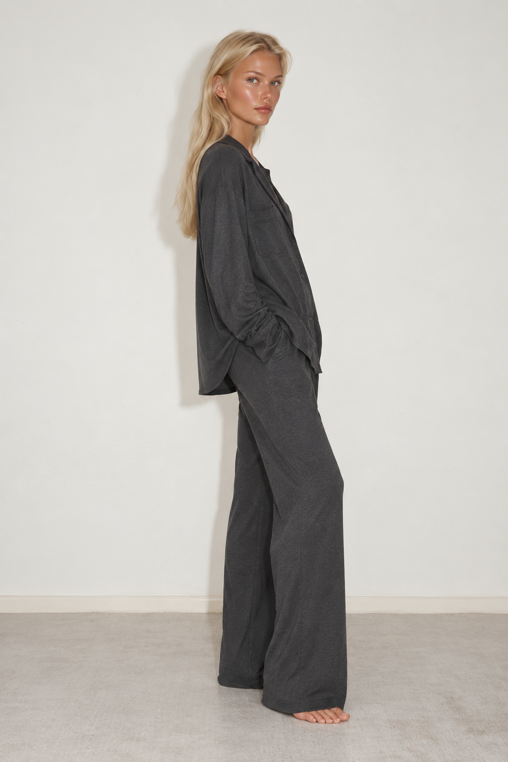 Staying Classic Modal Pyjama Set