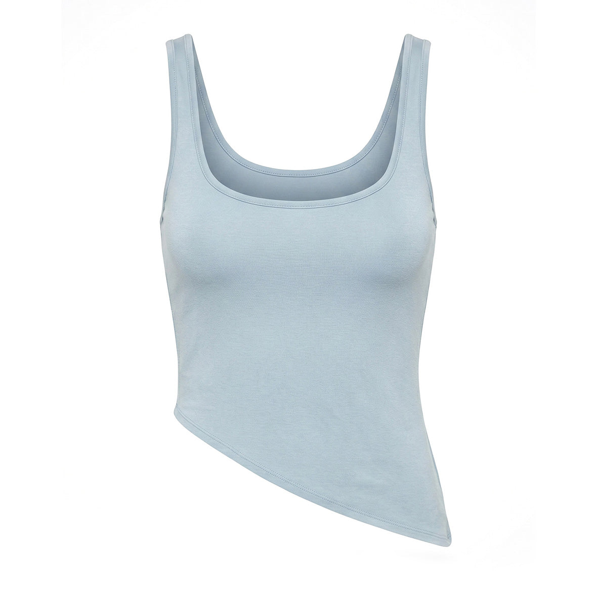 Cotton Jersey Asymmetric Cami Top